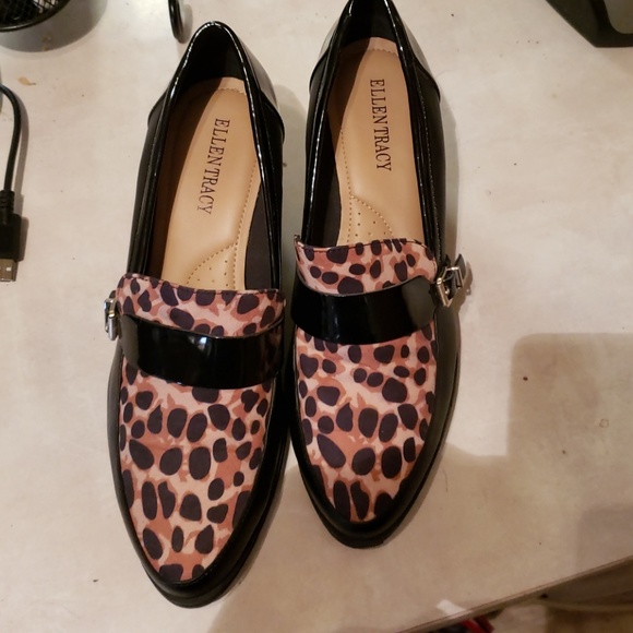 Ellen Tracy Shoes - Ellen Tracy Leopard Wedges. Sz 8.5M